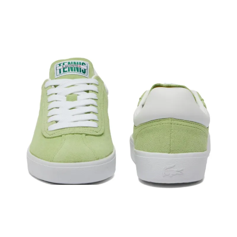 LACOSTE BASESHOT Low Top Skateboard Shoes Women's Green-3