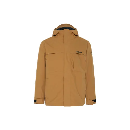 Timberland Outdoor Hiking Water Resistant Windbreaker Jacket Men's Wheat