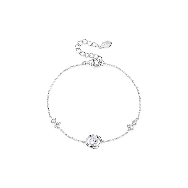 KADER 925 Sterling Silver Bracelets Women's Silver Box-1