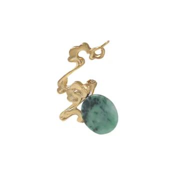 Marco Bizzarri Copper Niche Jewelry High End Elegant Chest Flower Pin Business Suit Formalwear Accessories Women's