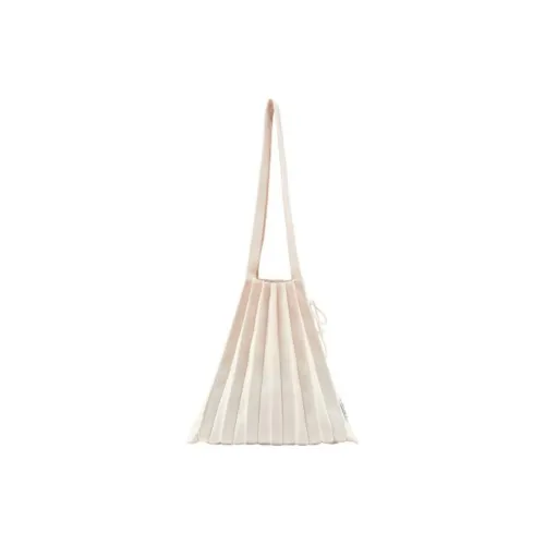 JOSEPH&STACEY Polyester Handbag Shoulder Bag Medium Size Women's Ivory