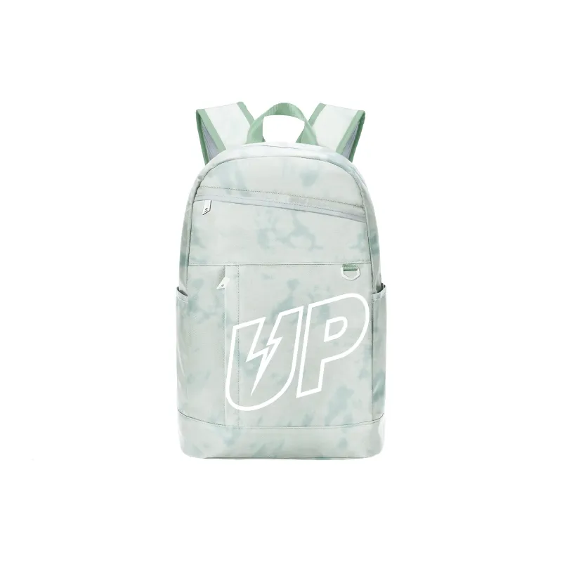 TURN UP Polyester Students Backpack Regular Unisex Gray-0