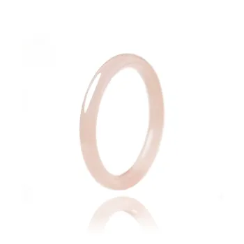 Red All Year Round Chalcedony Round Bangle Women's