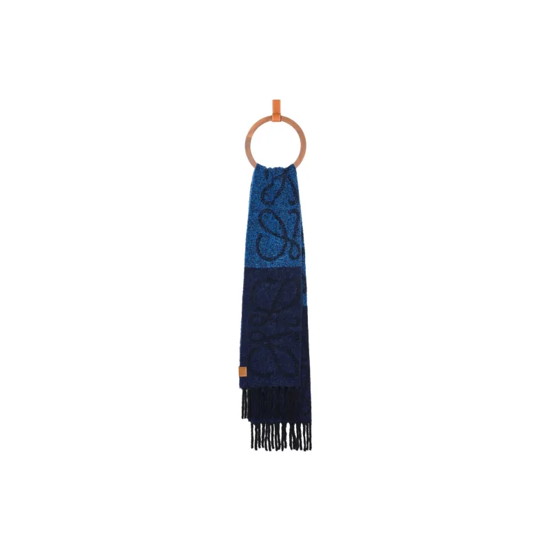 LOEWE Anagram Alpaca wool Scarf-1