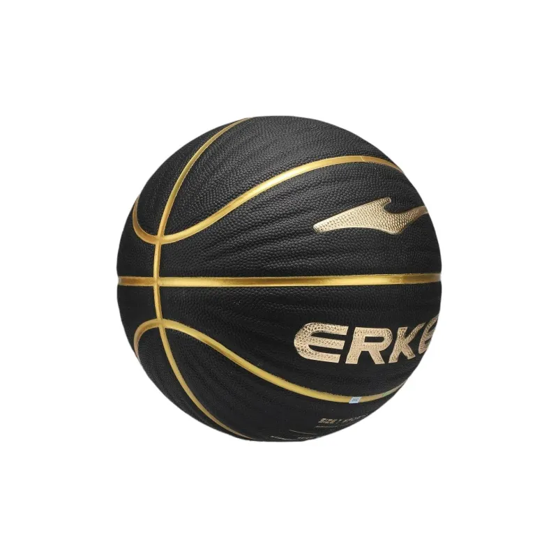 Erke PU Basketball Cool Black Warrior Size 7 Training Unisex-1