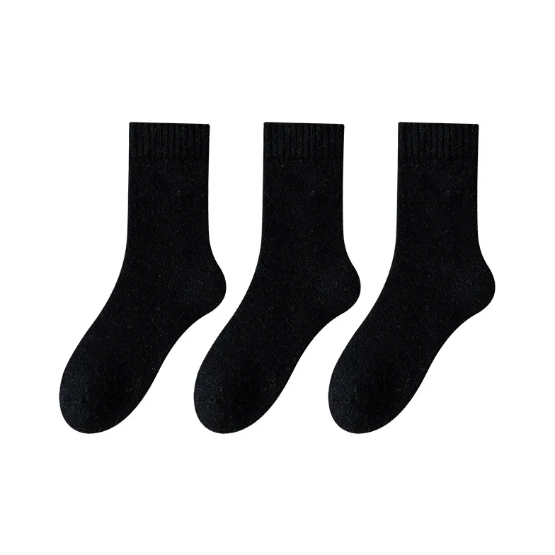 AOKANG Mid Calf Socks Men's 3 Pack-9