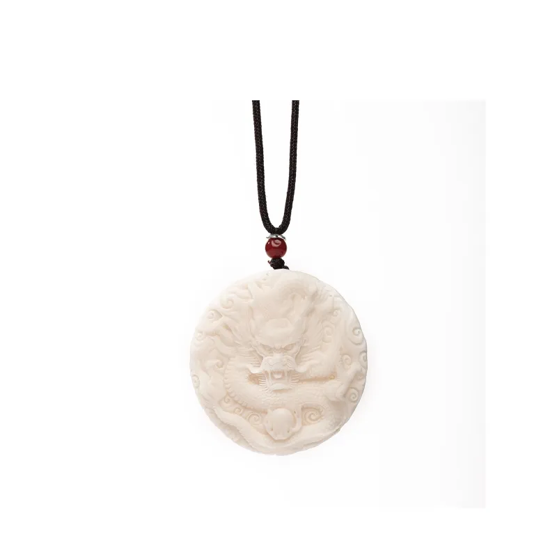 Honki Ivory Nut Necklaces Unisex-0