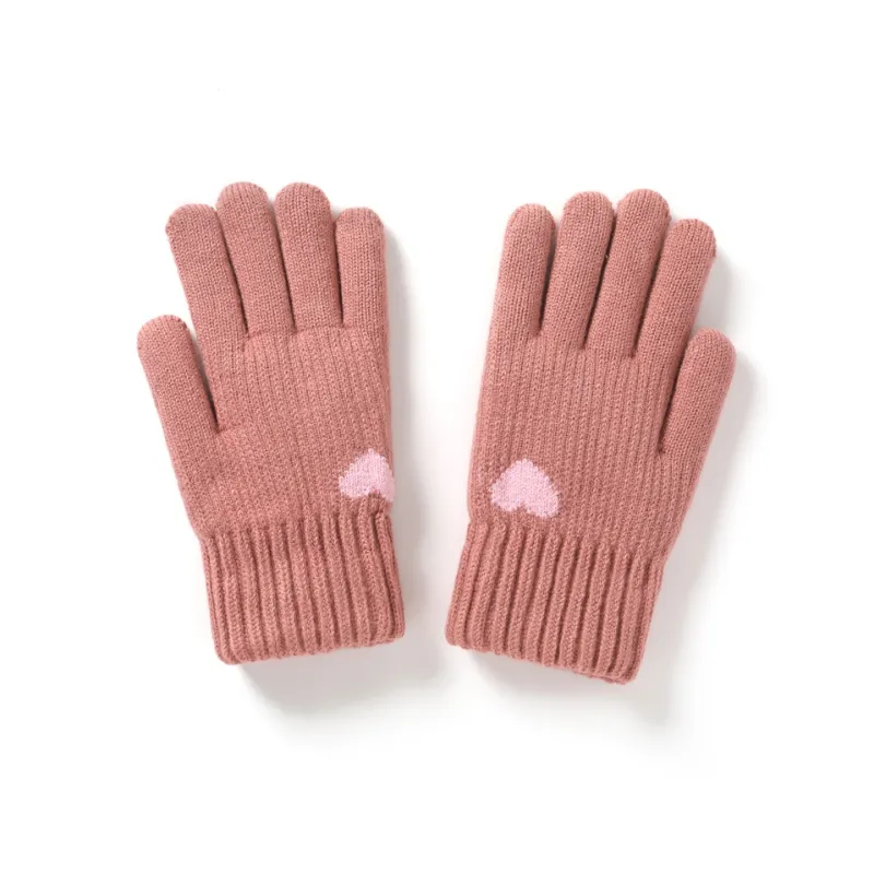 FREE RABBITⅡ Plush Yarn Gloves Unisex-2
