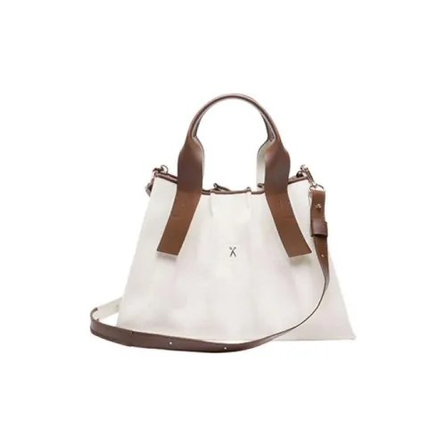 JOSEPH&STACEY Canvas Canvas Bag Shoulder Bag Crossbody Bag Handbag Women's White