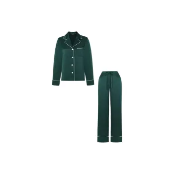 SILKY MIRACLE FW23 Pajama Set Women's Emerald
