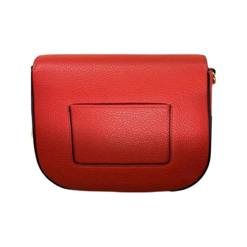 Mulberry Darley Leather Saddle Bag Shoulder Bag Crossbody Bag Women's Red-1