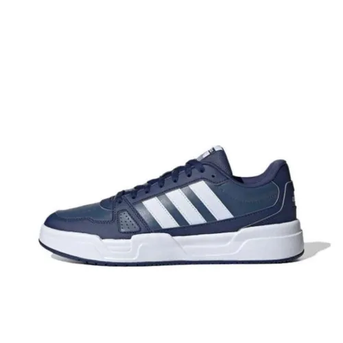 Adidas LITE BALLER Anti Slip Wear Resistant Low Top Casual Shoes Men's Blue White