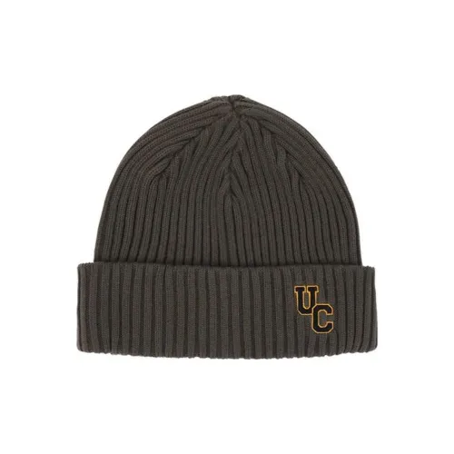 UNDERCONTROL Acrylic Cotton Beanies Women's Gray