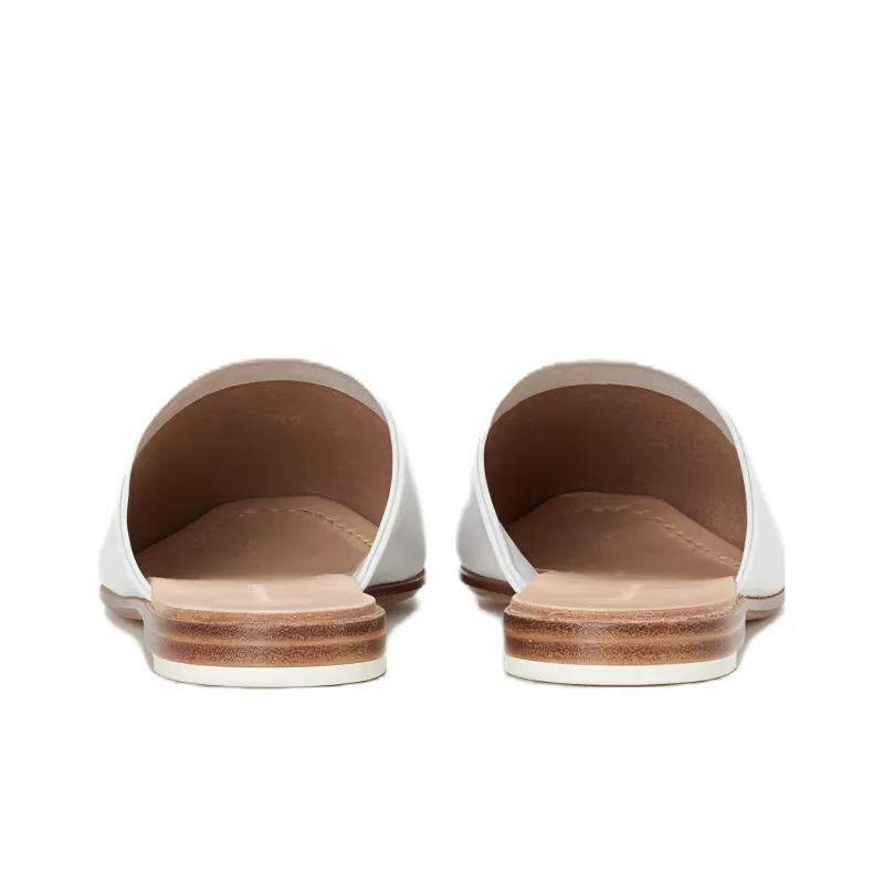 Hender Scheme Foot Cast Wrap-toe Slippers Men's White-4