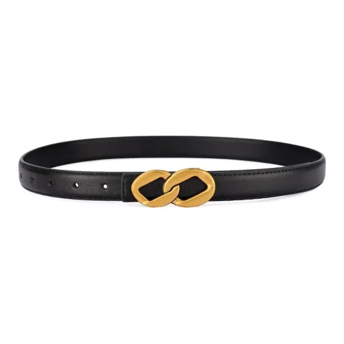 Cranta Komeia Cow Split Leather, Synthetic Leather Belts Women's Width 1.8cm