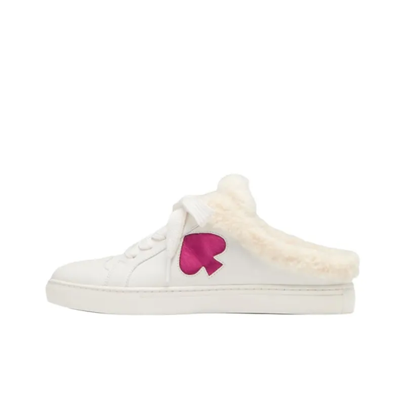 Kate Spade Wrap-toe Slippers Women's White-0