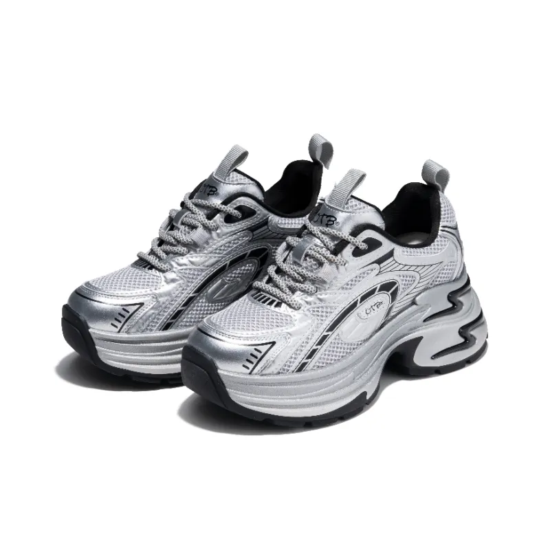 OTB Height Increasing Low-Top Chunky Sneakers Women's-1