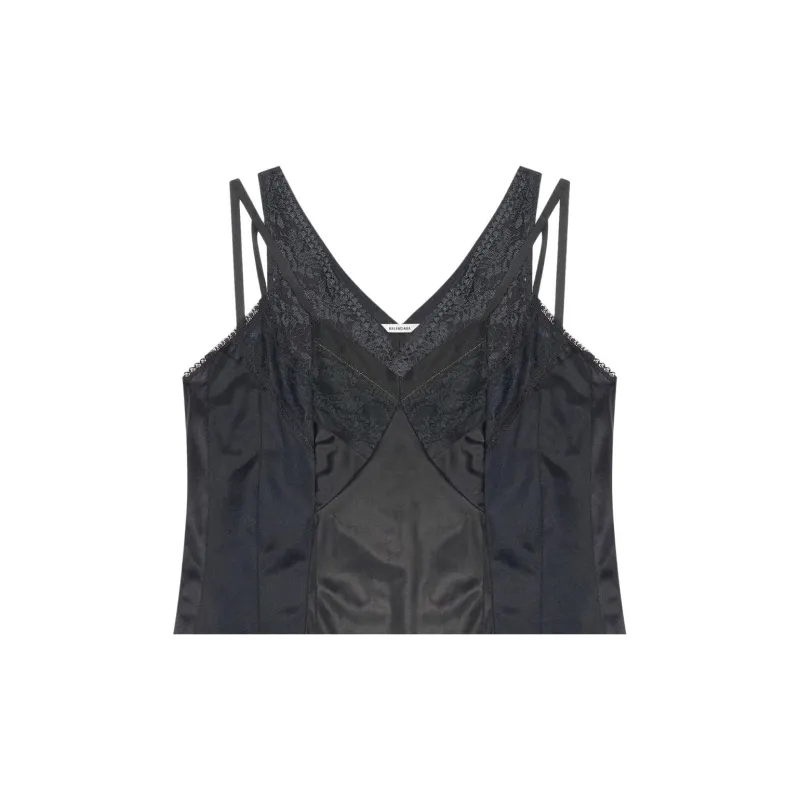 Balenciaga FW22 Tank Tops Women's Black-4