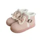 Pink[Vintage Lace Trims Bowknot]