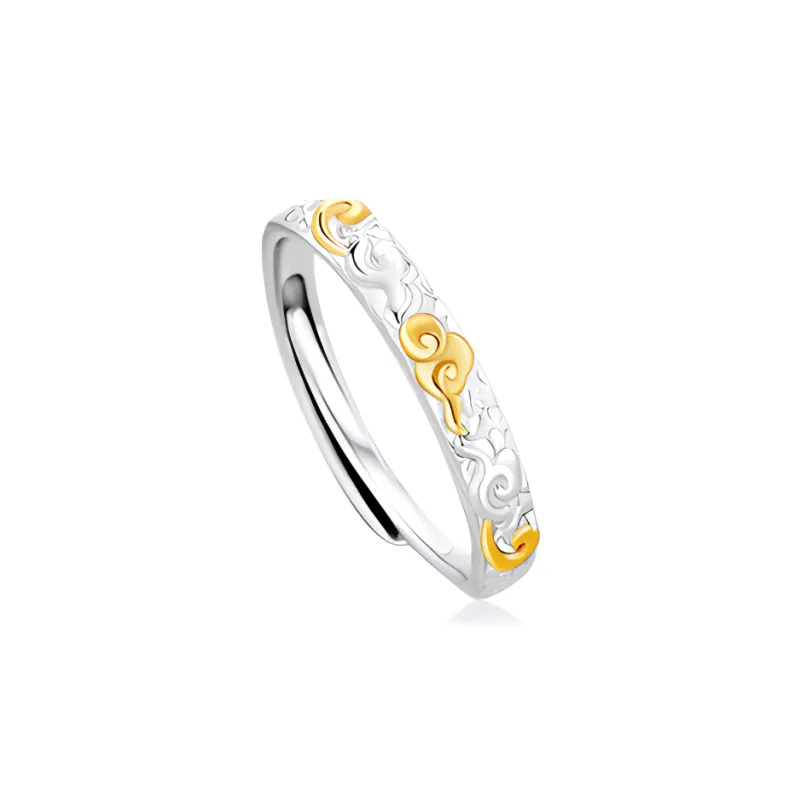 JOYDINNY S999 Fine Silver Rings Unisex-4