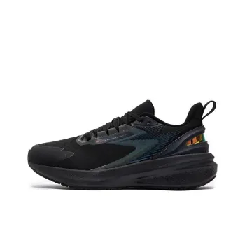 361° Rainy Day 7.0 Cushioning Anti Slip And Wear Resistant Low Top Casual Running Shoes Men's Black
