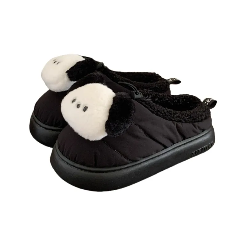 Thin Strips Cotton Slippers Unisex, Milk Coffee-12