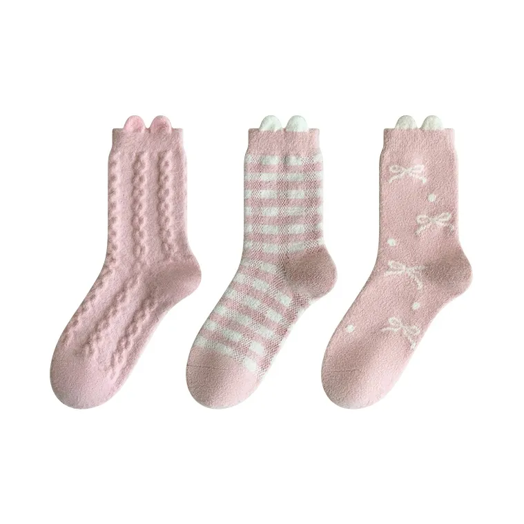 Moremoli Mid Calf Socks Women's 3 Pack-2