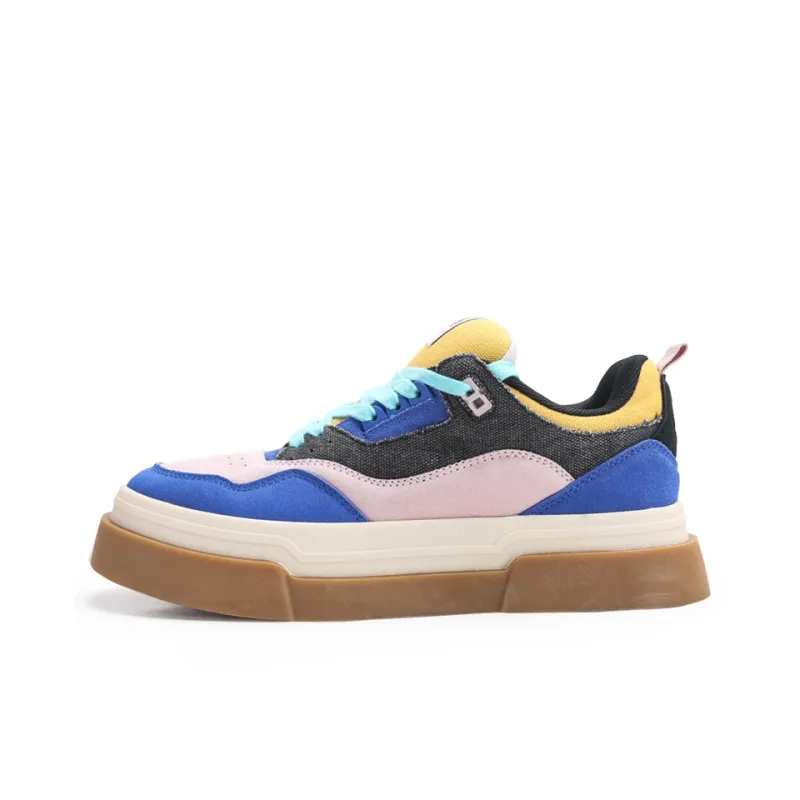 NOCOPY Anti-Slip And Wear-Resistant Height Increasing Low-Top Skateboard Shoes Unisex-21