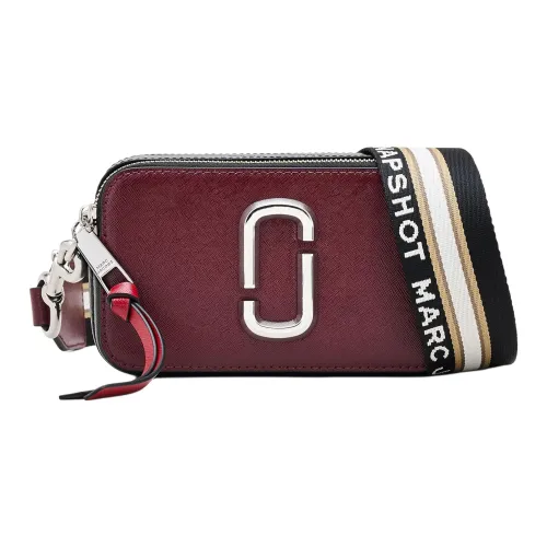 MARC JACOBS Leather Camera Bag Shoulder Bag Crossbody Bag Women's Red