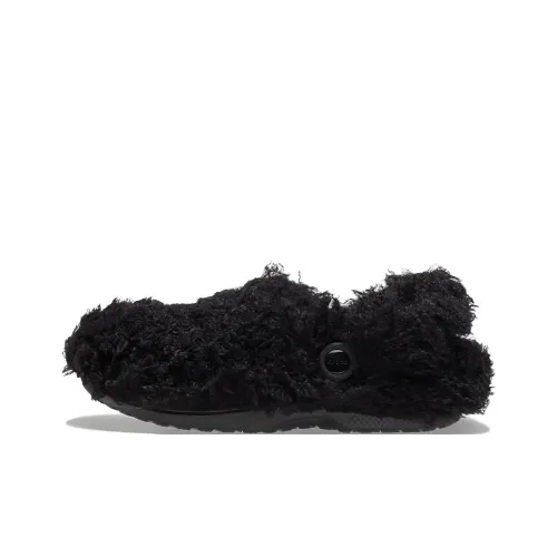 Crocs EVA Abrasion-Resistant Wrap-toe Slippers Women's Black