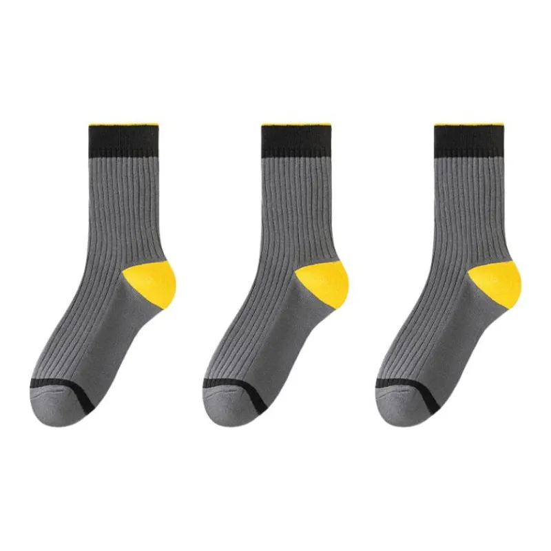 MIIOW Mid Calf Socks Men's Combo Set-0