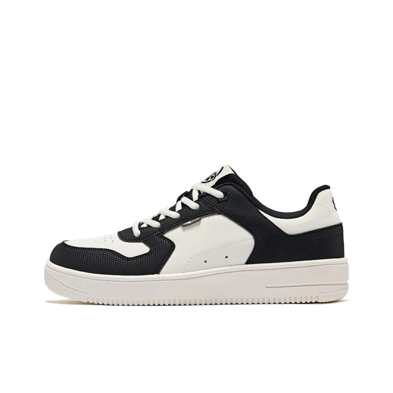 Erke Bell Blue 2 Wear-Resistant Slip-Resistant Low-Top Low-Top Women's Microcrystal White/Jet Black-0