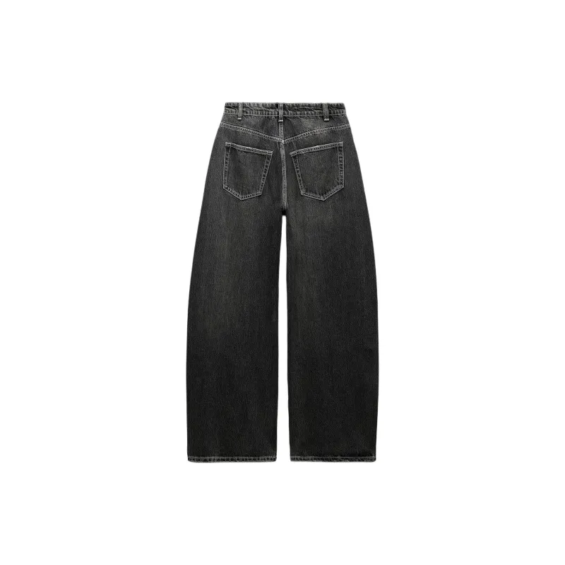 ZARA Trf Jeans Women's Carbon Gray-1