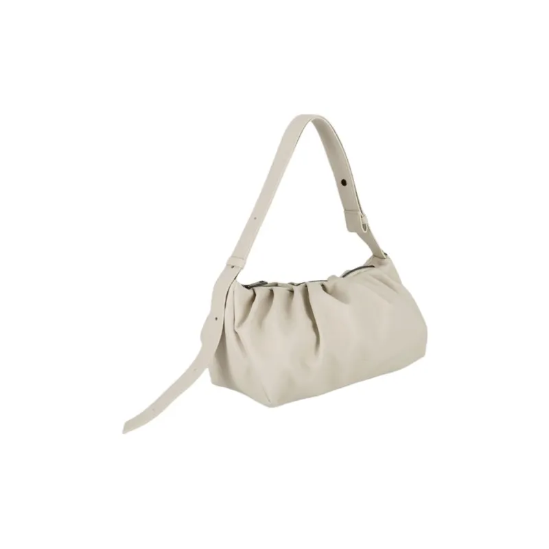 ALICE MARTHA Artificial Leather Handbag Shoulder Bag Women's Ecru-1