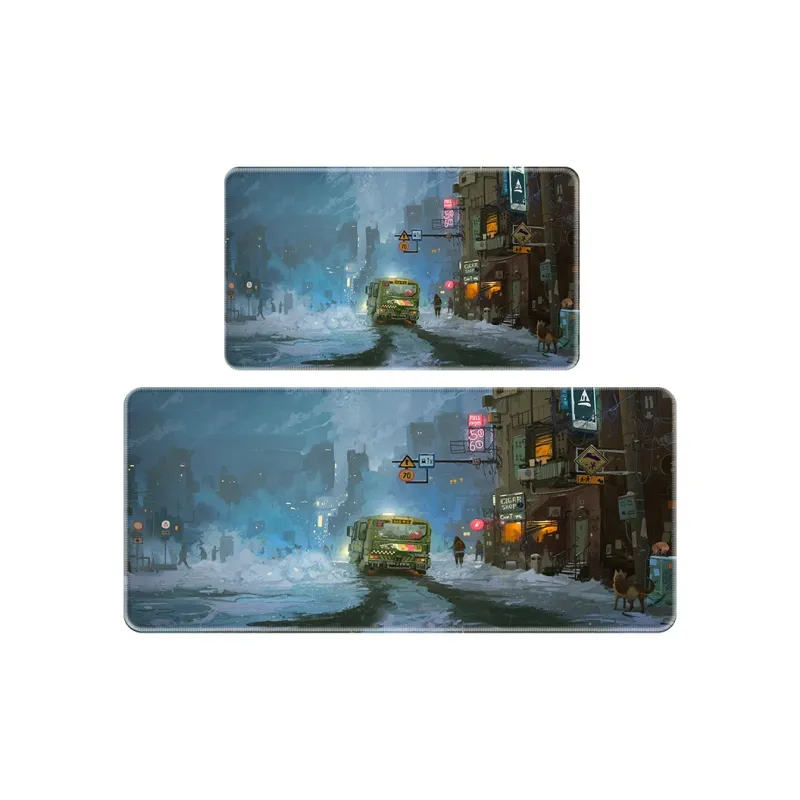 GULAN Multiple Images Available Extra Large Esports Slim Fit G18 Precision Lock Edge Natural Rubber Sole Mouse Pads-5