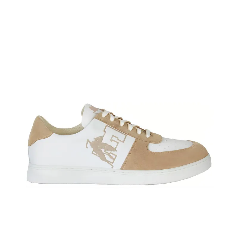 ETRO Low-Top Skateboard Shoes Men's Beige-1