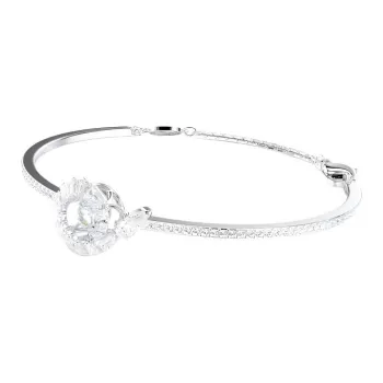 Swarovski Rhodium Plated Bracelets Women's Silver
