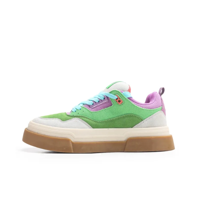 NOCOPY Anti-Slip And Wear-Resistant Height Increasing Low-Top Skateboard Shoes Unisex-14