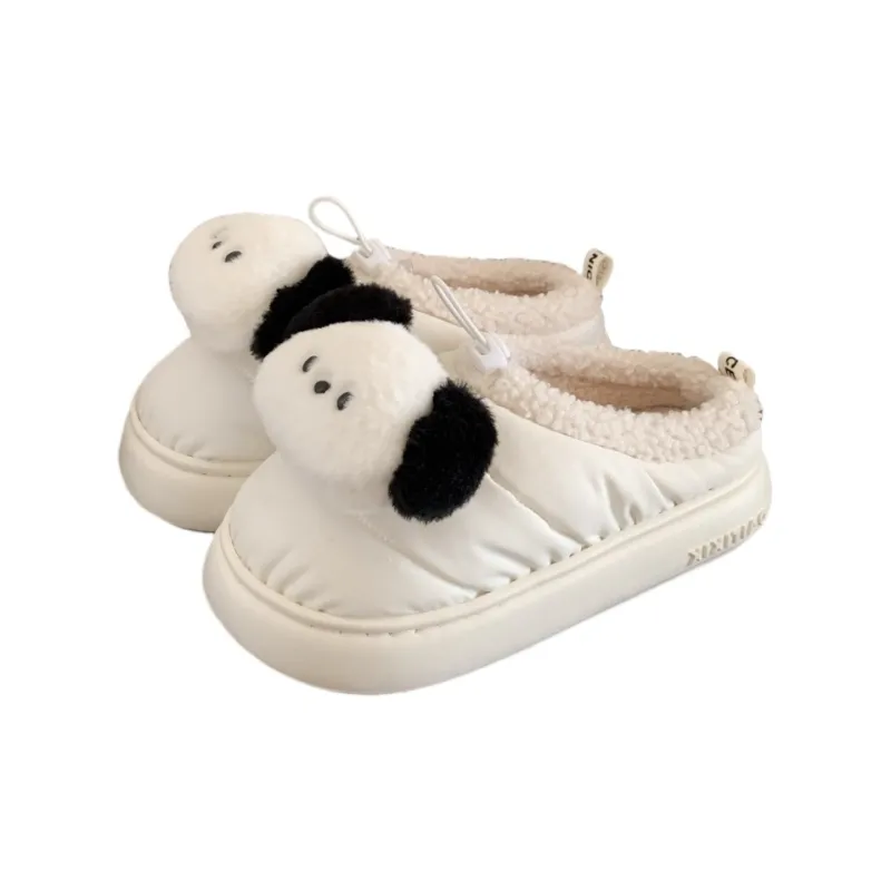 Thin Strips Cotton Slippers Unisex, Milk Coffee-6