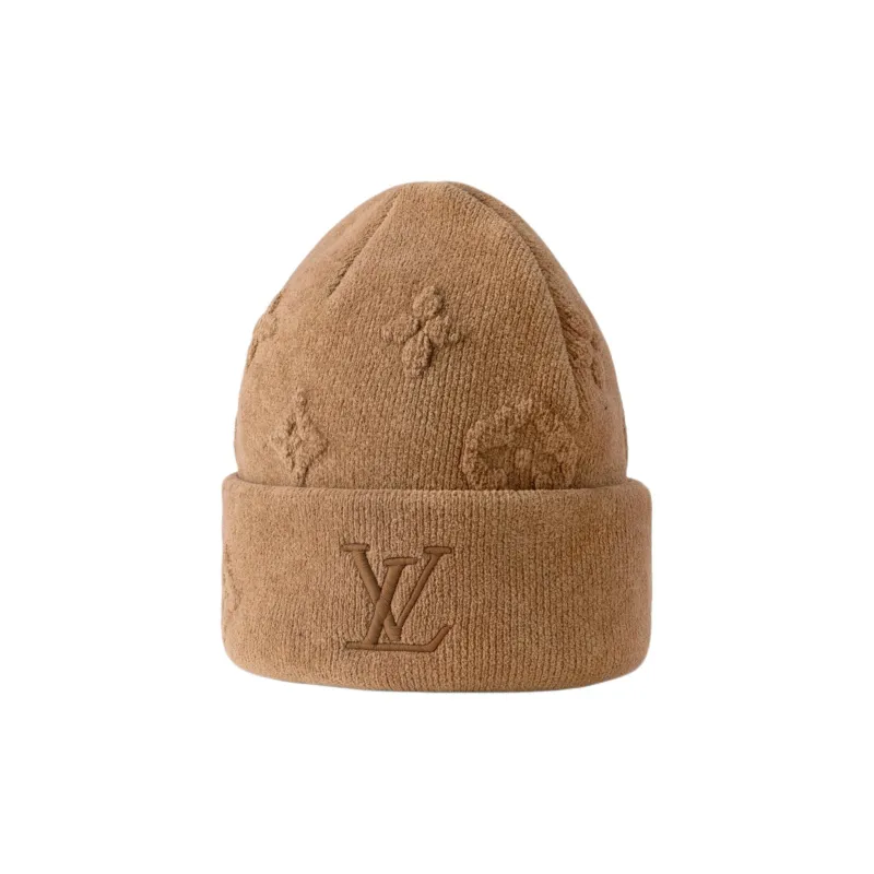 LOUIS VUITTON Lv Crush Monogram Beanie-1