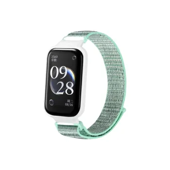 CHUANGYIDA Red Beige Compatibility Watch Band 145~190mm Nylon Material