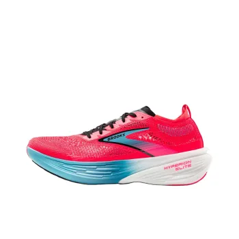 Brooks Hyperion Elite Anti Slip Wear Resistant Low Top Marathon Running Shoes Unisex Pink