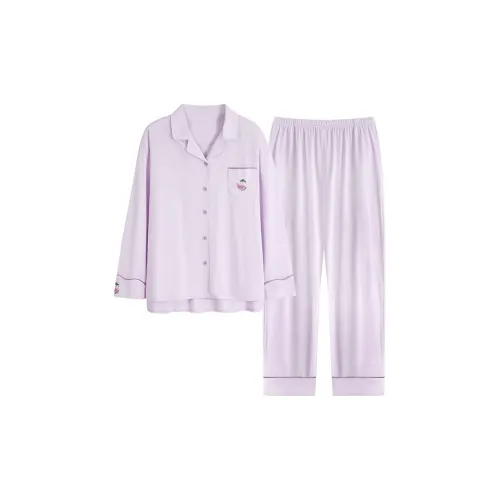 Maultiay Pajama Set Women's Purple