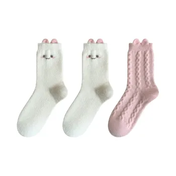 Moremoli Mid Calf Socks Women's 3 Pack