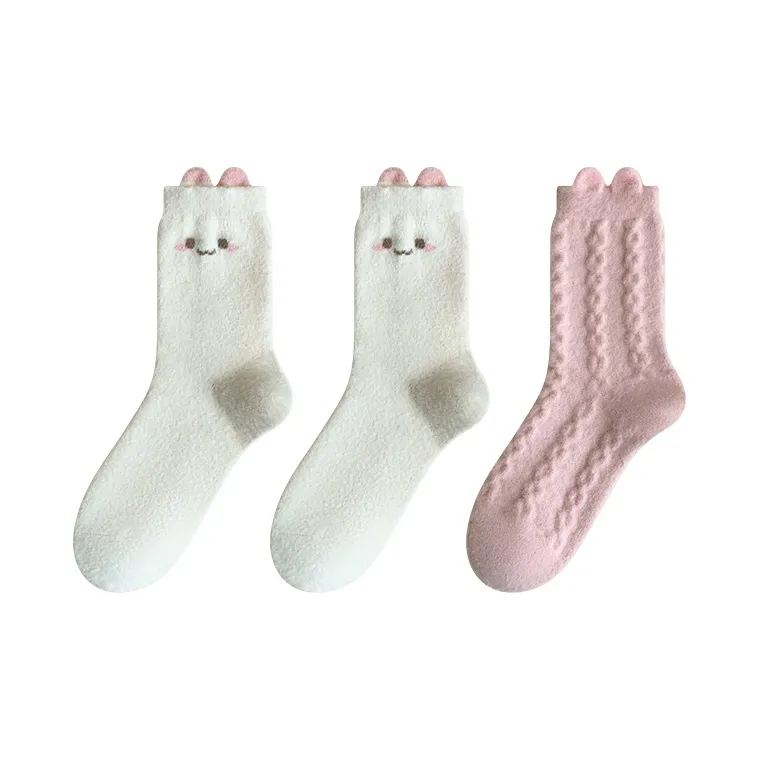 Moremoli Mid Calf Socks Women's 3 Pack-0