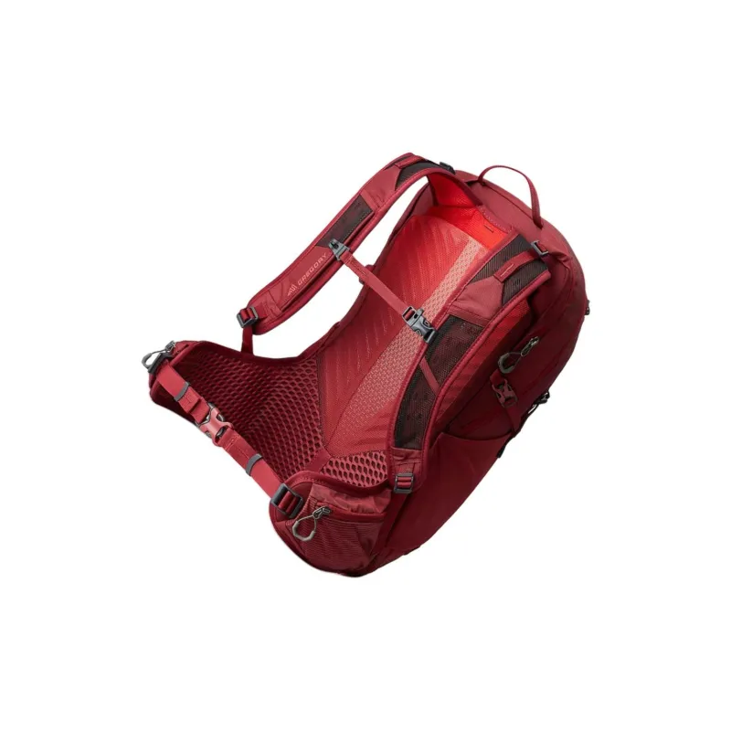 GREGORY Nylon Outdoor Mountaineering Bag Backpack Regular Women's Red Iris Color-3