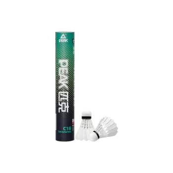 PEAK C18 12 Pack Duck Feather Indoor And Outdoor Shuttlecocks