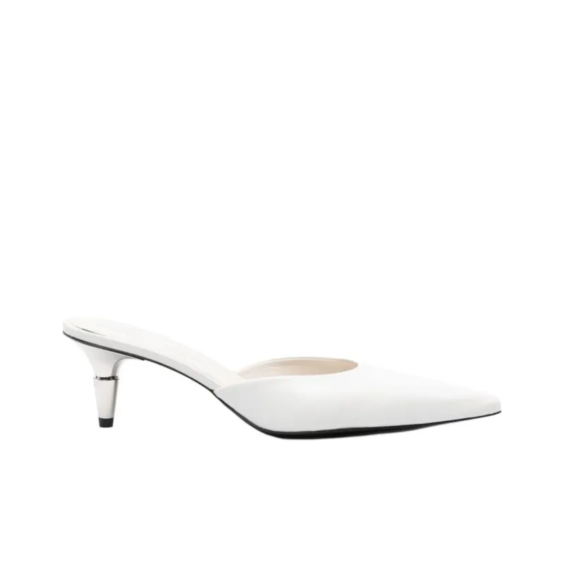 PROENZA SCHOULER 60mm Spike Leather Mules-1