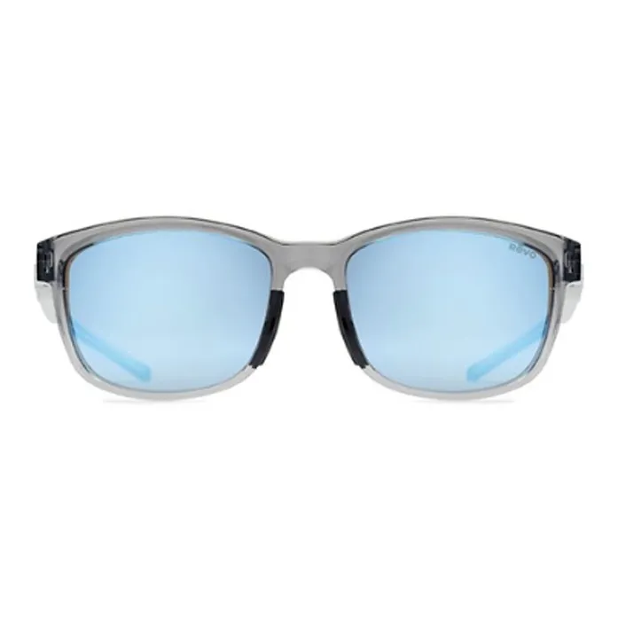 REVO TR90 Rectangular Sunglasses Unisex Gray-2