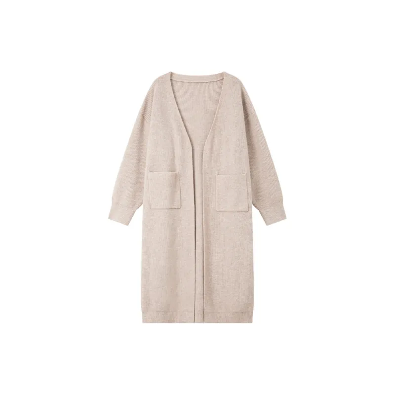 VIMLY Sweaters Women's Oat-1